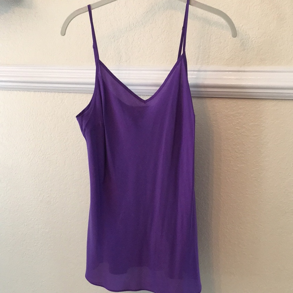 Gorgeous Silk Royal Purple J. Crew Camisole